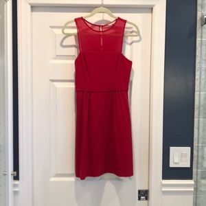 Red banana republic dress